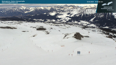 Imagen de vista previa de la cámara web Hirschegg - Hahnenköpflebahn